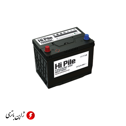 باتری هایپیل 70 آمپر پایه بلند معکوس